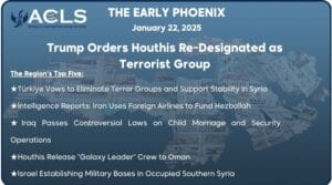 Trump Orders Houthis Re-Designated as Terrorist Group