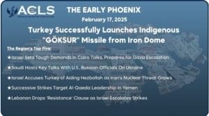 Turkey Successfully Launches Indigenous "GÖKSUR" Missile from Iron Dome