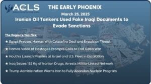 Iranian Oil Tankers Used Fake Iraqi Documents to Evade Sanctions