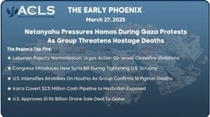 Netanyahu Pressures Hamas During Gaza Protests As Group Threatens Hostage Deaths