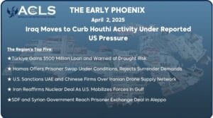 Iraq Moves to Curb Houthi Activity Under Reported US Pressure