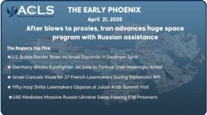 After blows to proxies, Iran advances huge space program with Russian assistance