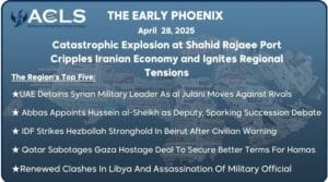 Catastrophic Explosion at Shahid Rajaee Port Cripples Iranian Economy and Ignites Regional Tensions