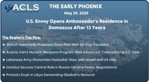 U.S. Envoy Opens Ambassador’s Residence in Damascus After 13 Years