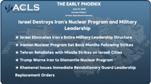 Israel Destroys Iran's Nuclear Program and Military Leadership