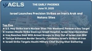 Israel Launches Precision Strikes on Iran’s Arak and Natanz Sites