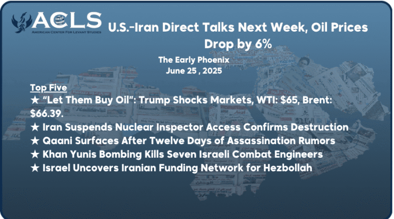 Let them buy oil 