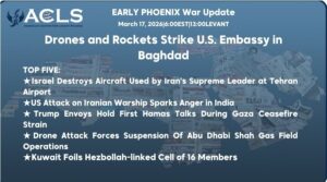 Drones and Rockets Strike U.S. Embassy in Baghdad