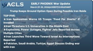 Trump Keeps Ground Option Open During Possible Iran Raids