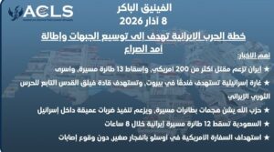 خطة الحرب الإيرانية تهدف إلى توسيع الجبهات وإطالة أمد الصراع